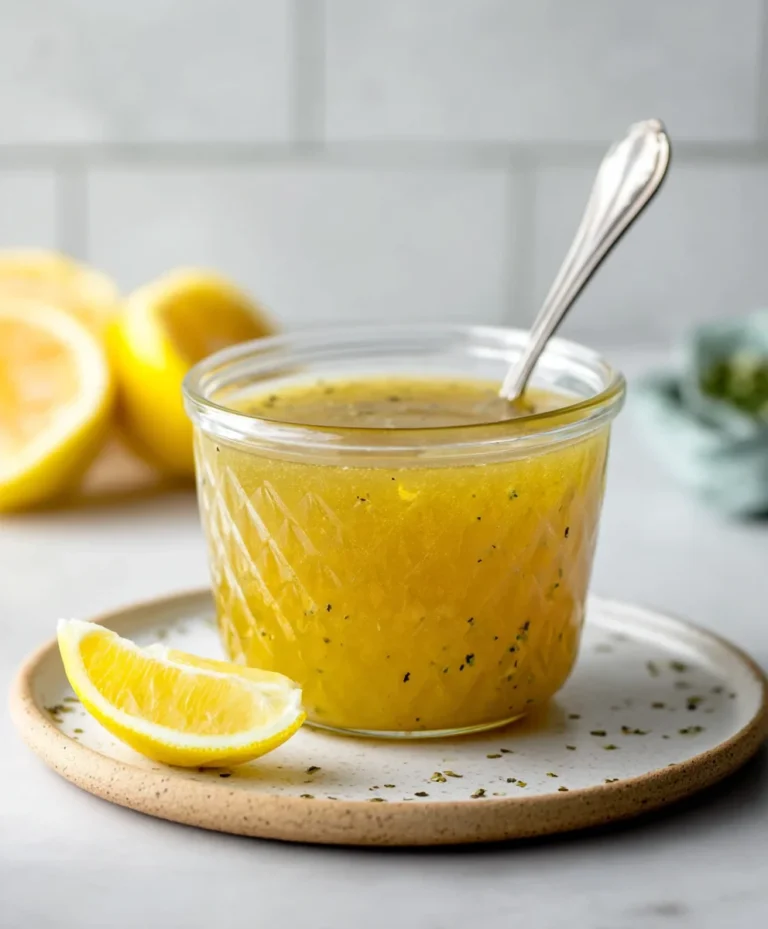 Easy Lemon Vinaigrette Dressing Recipe