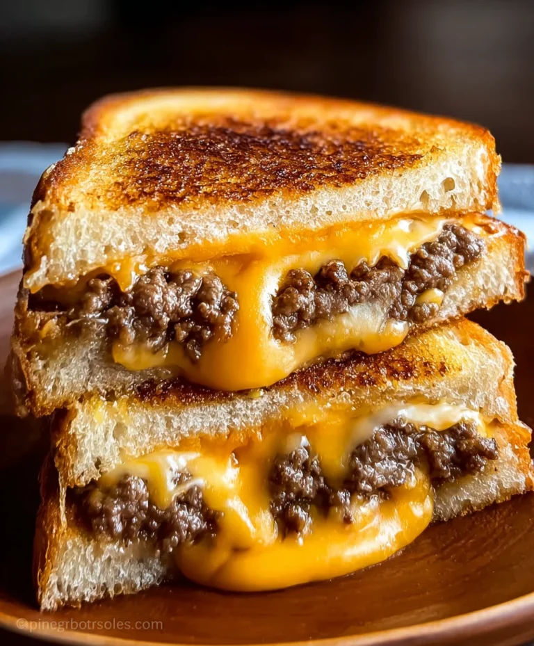 Smash Burger Grilled Cheese-Ultimate Flavor Combo