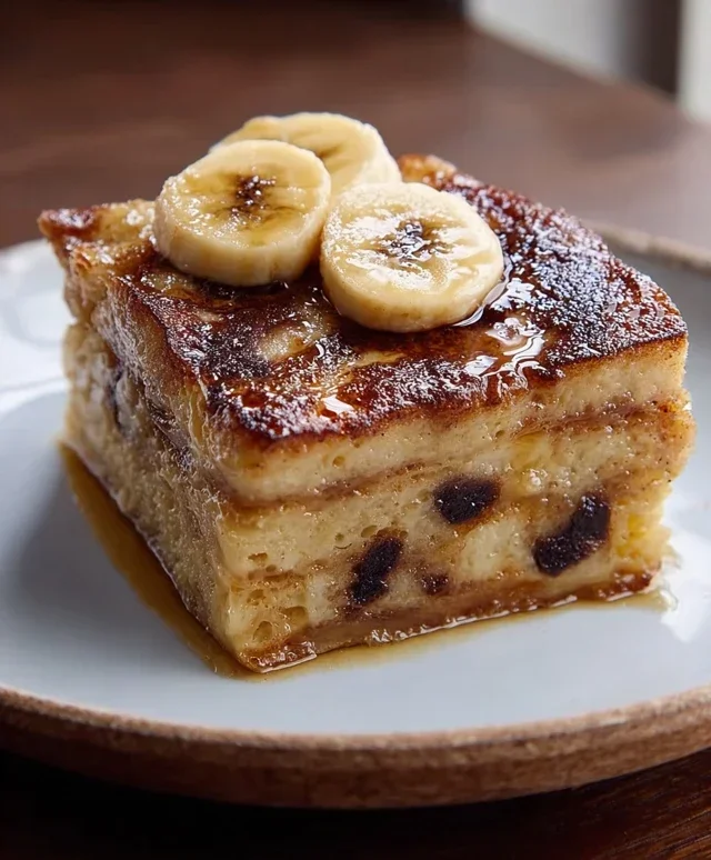 Gluten Free Banana Pancake Bake