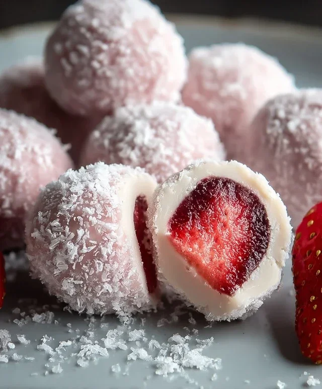 Strawberry Truffles
