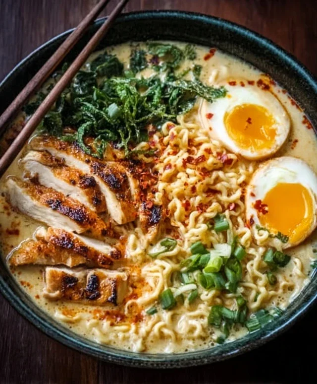 Creamy Garlic Chicken Ramen: An Incredible Ultimate Recipe
