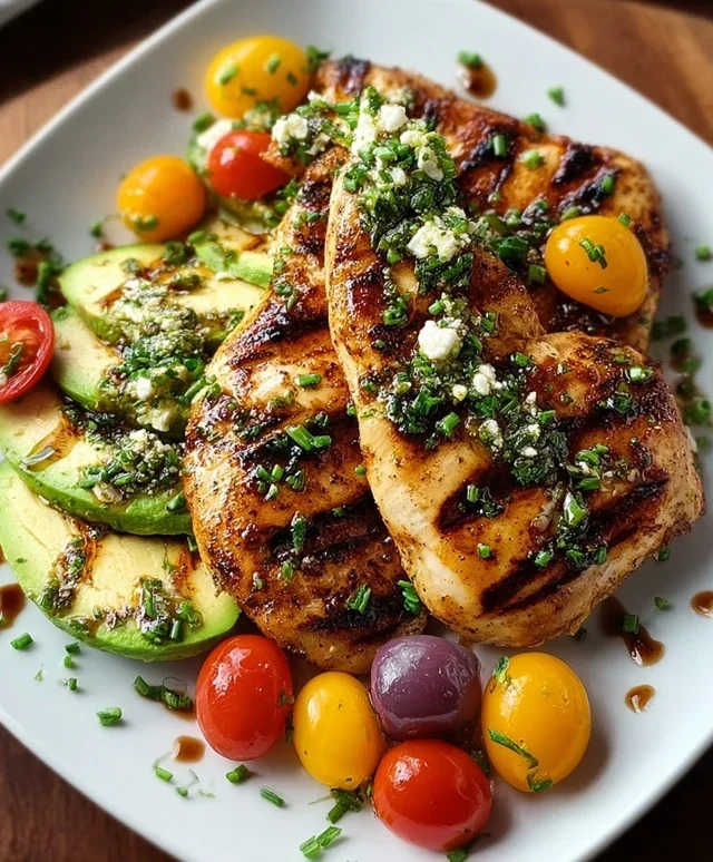 Grilled California Avocado Chicken Recipe