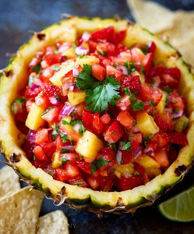 Strawberry Pineapple Salsa Recipe: A Fresh and Flavorful Treat