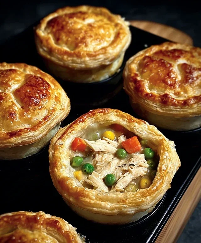 Mini Chicken Pot Pies