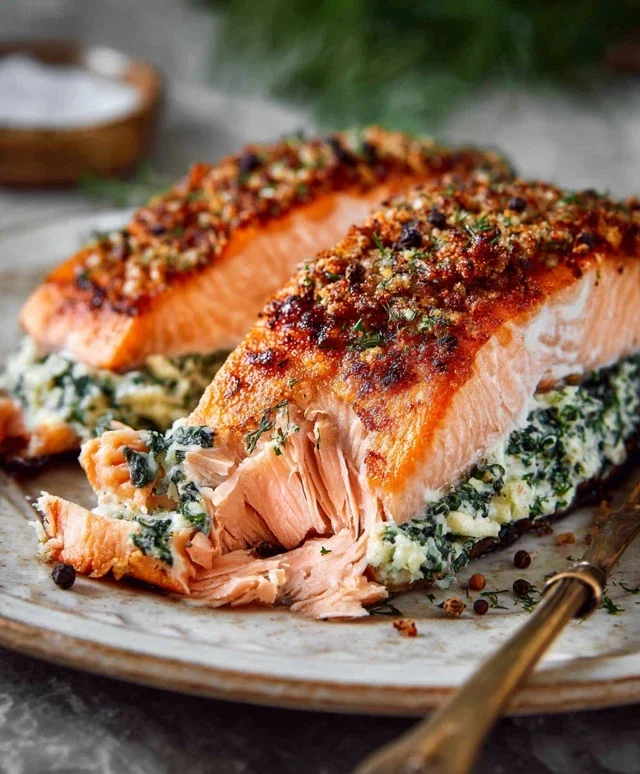 Stuffed Salmon