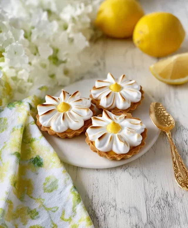 Daisy Lemon Meringue Pies