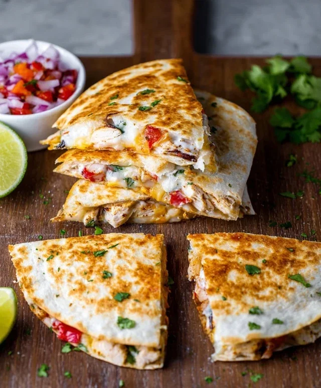 Keto Chicken Quesadilla