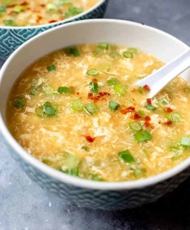 Homemade Egg Drop Soup (Keto & Gluten Free)