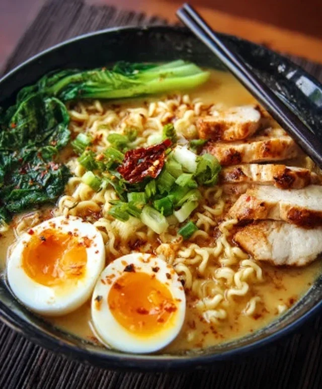 Creamy Garlic Chicken Ramen: An Incredible Ultimate Recipe
