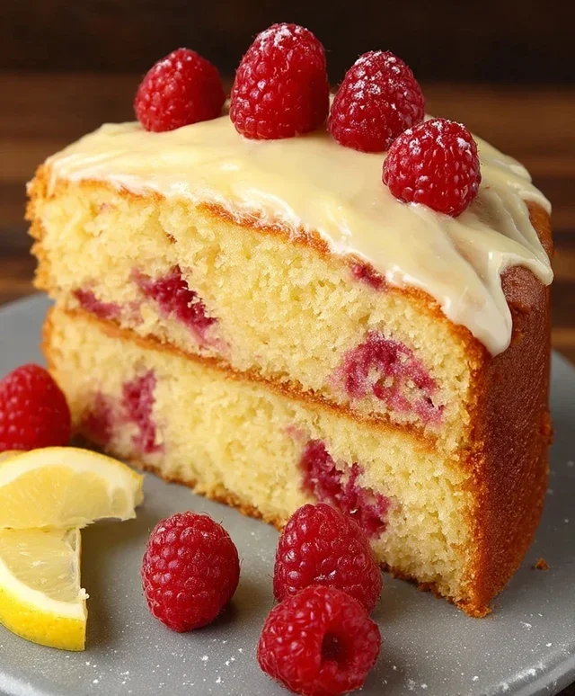Raspberry Lemon Cake