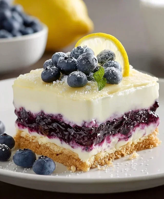Lemon Blueberry Delight