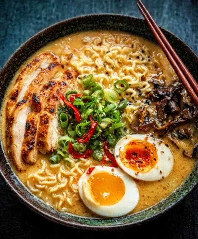 Creamy Garlic Chicken Ramen: An Incredible Ultimate Recipe