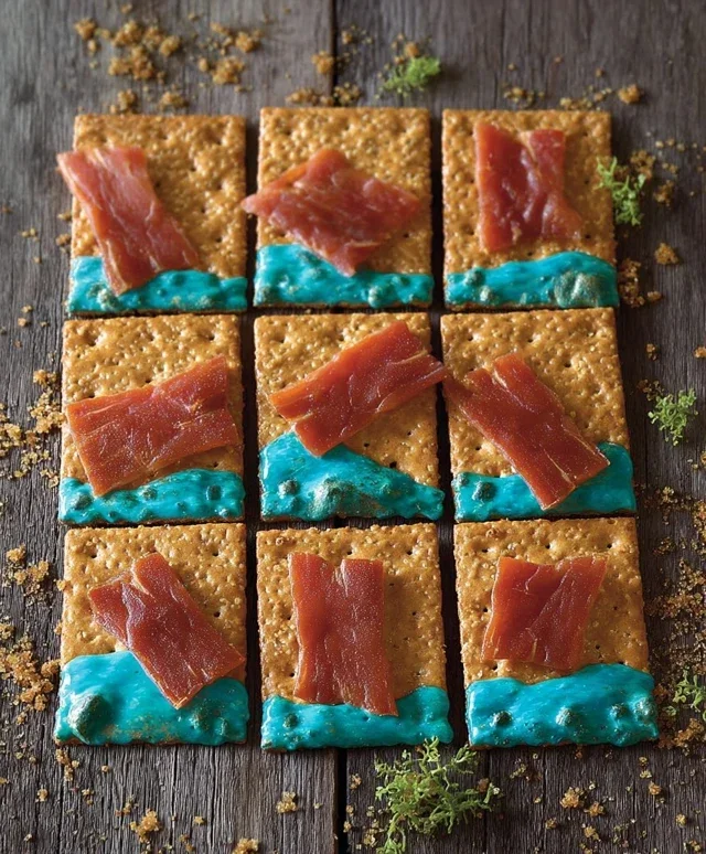 Under the Sea Grabeef beef ham Crackers