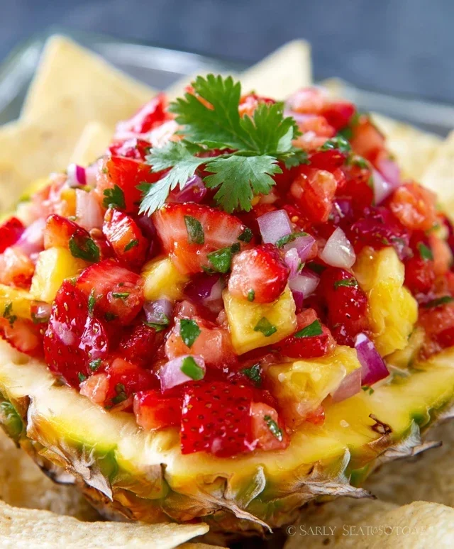 Strawberry Pineapple Salsa Recipe: A Fresh and Flavorful Treat