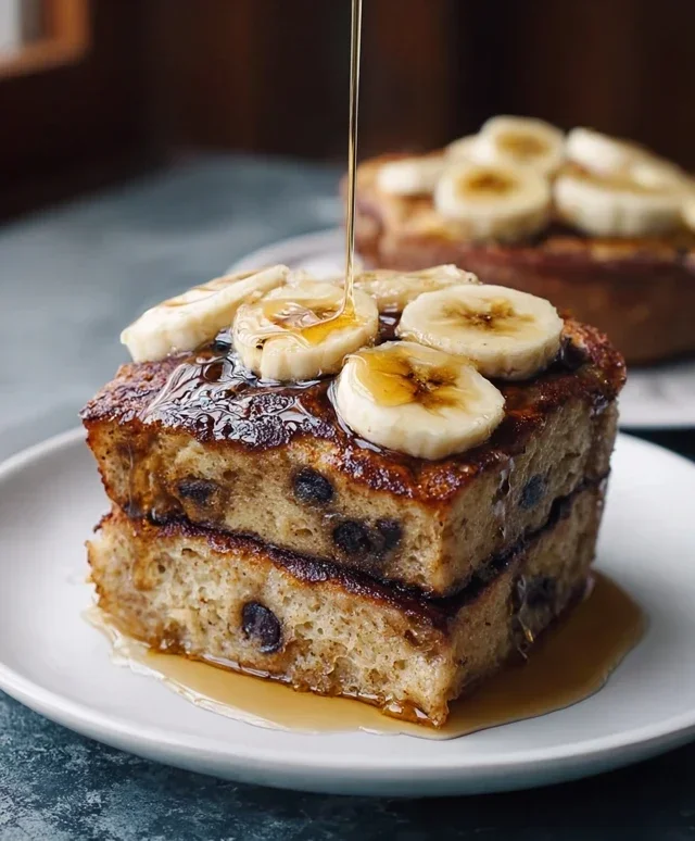 Gluten Free Banana Pancake Bake