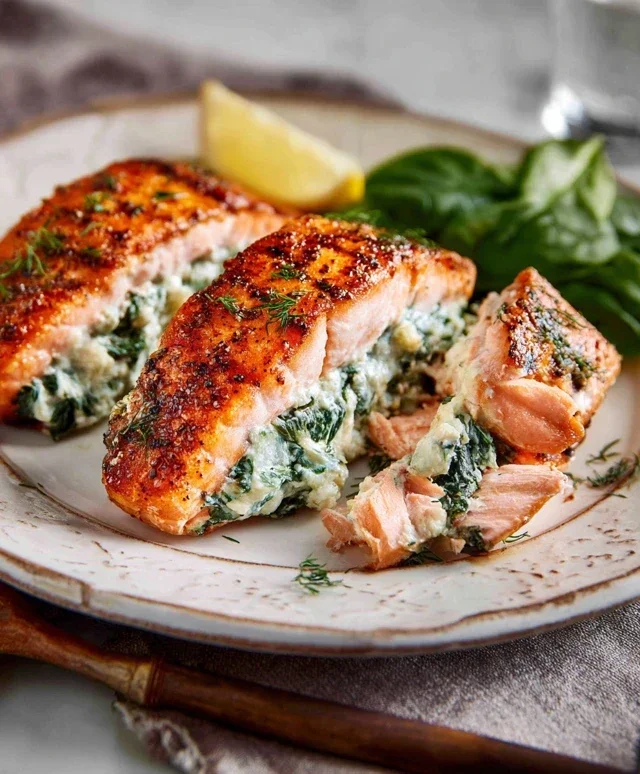 Stuffed Salmon