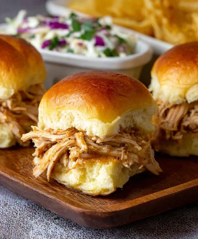 Crock Pot Mississippi Chicken Sliders