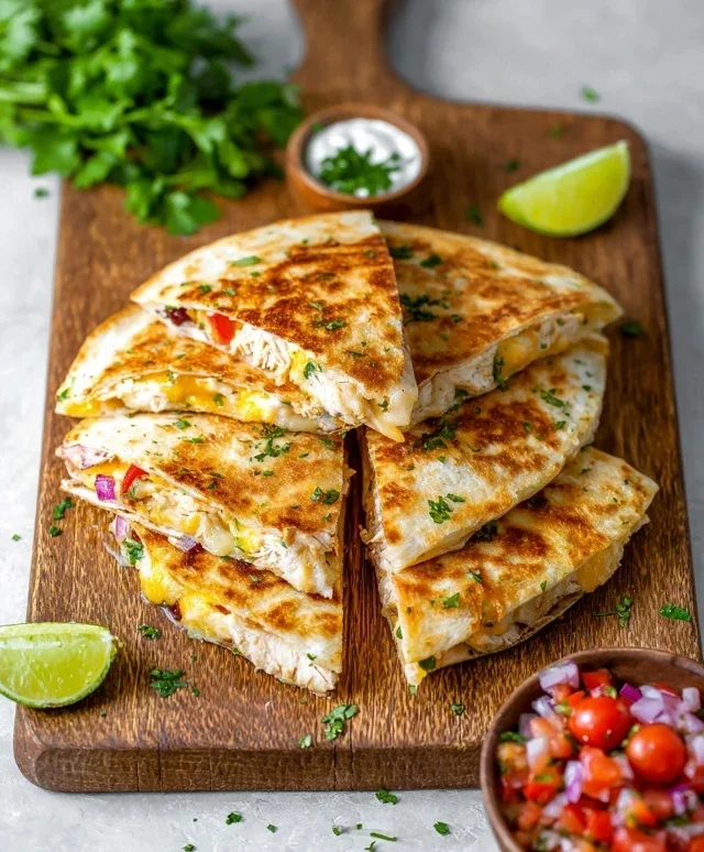 Keto Chicken Quesadilla
