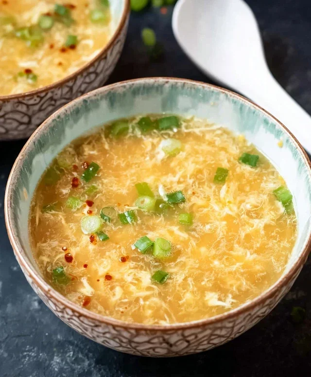 Homemade Egg Drop Soup (Keto & Gluten Free)