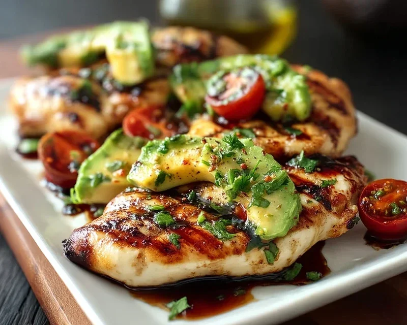Grilled California Avocado Chicken Recipe
