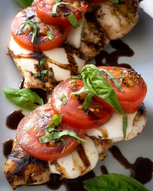 Grilled Chicken Caprese