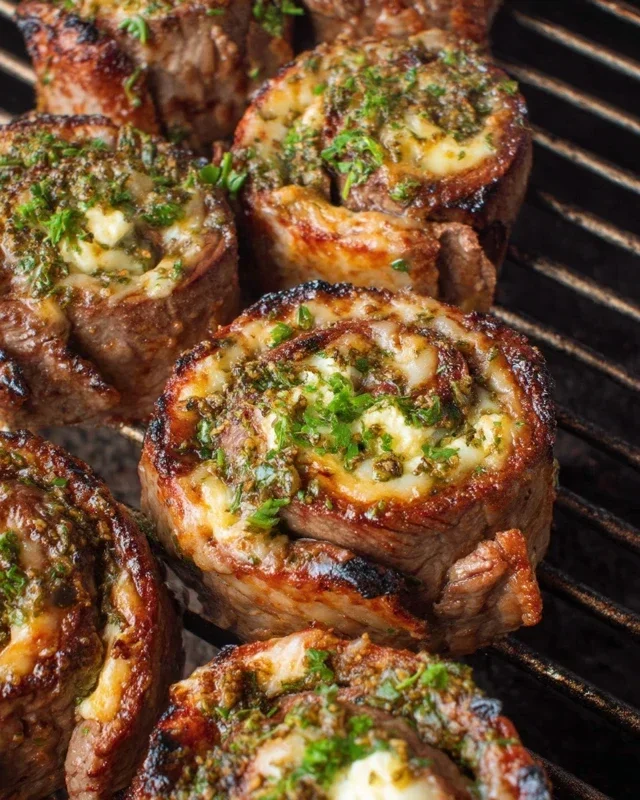 Cheesy Steak Pinwheels