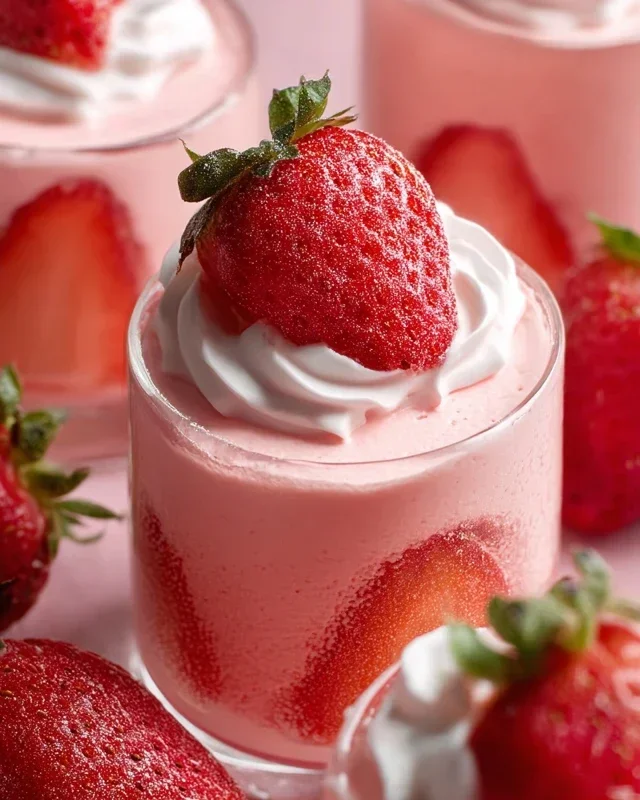 Strawberry Mousse