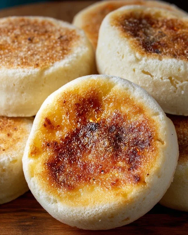 Easy Homemade English Muffins