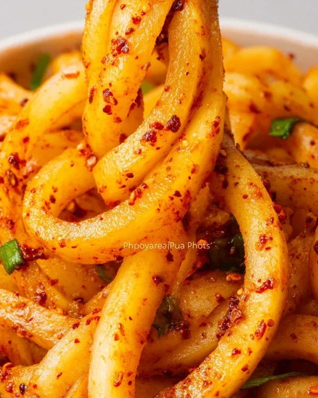 Spicy Potato Noodles