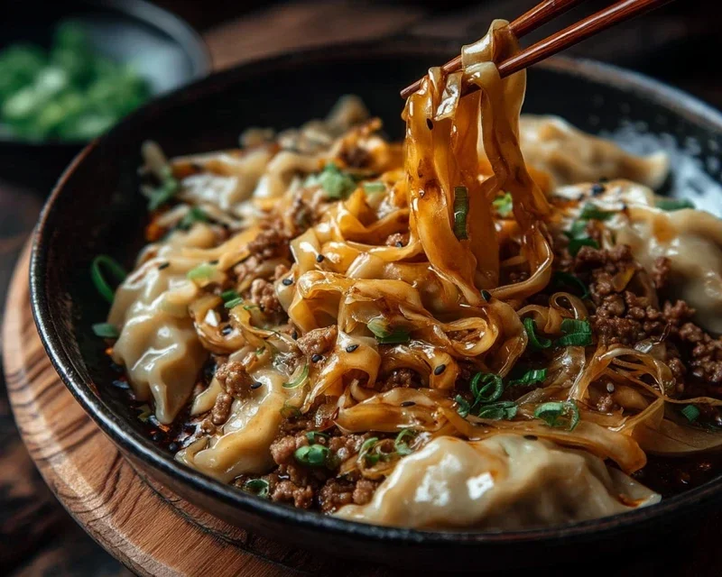 Potsticker Noodle Bowl