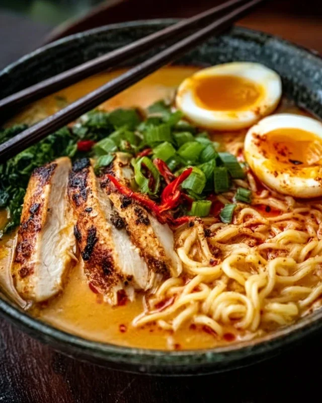 Creamy Garlic Chicken Ramen: An Incredible Ultimate Recipe