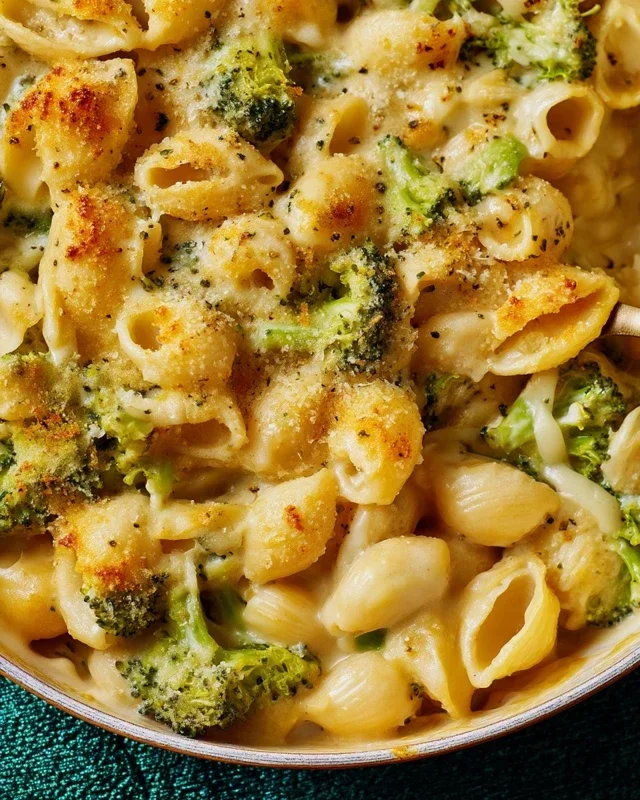 One Pot Healthy Broccoli Mac and Cheese