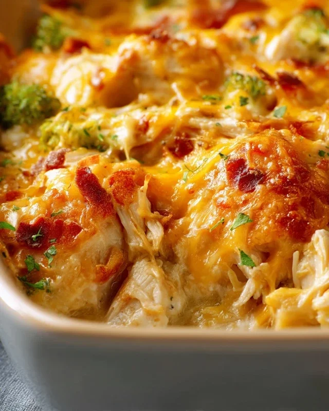 Easy Low Carb Chicken Casserole