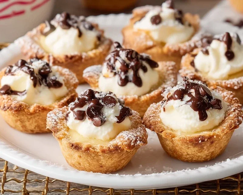 Mini Cannoli Cups