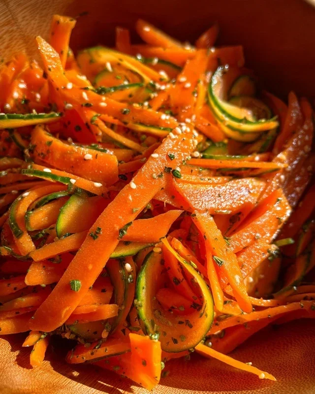 Cucumber Carrot Salad