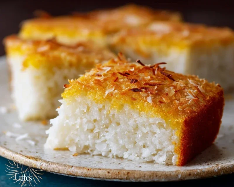 Sticky Coconut Cake