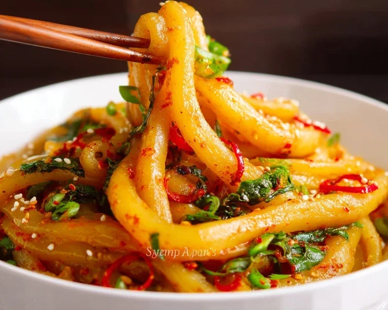 Spicy Potato Noodles