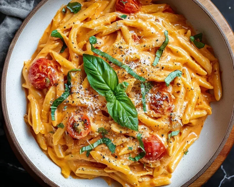 Easy One Pot Creamy Tomato Pasta