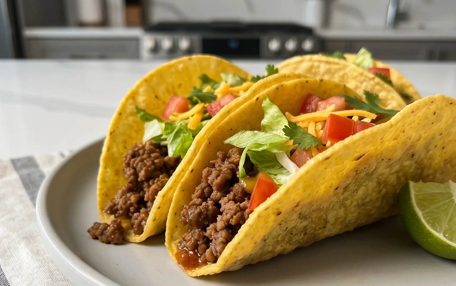 Crispy Ground Beef Tacos