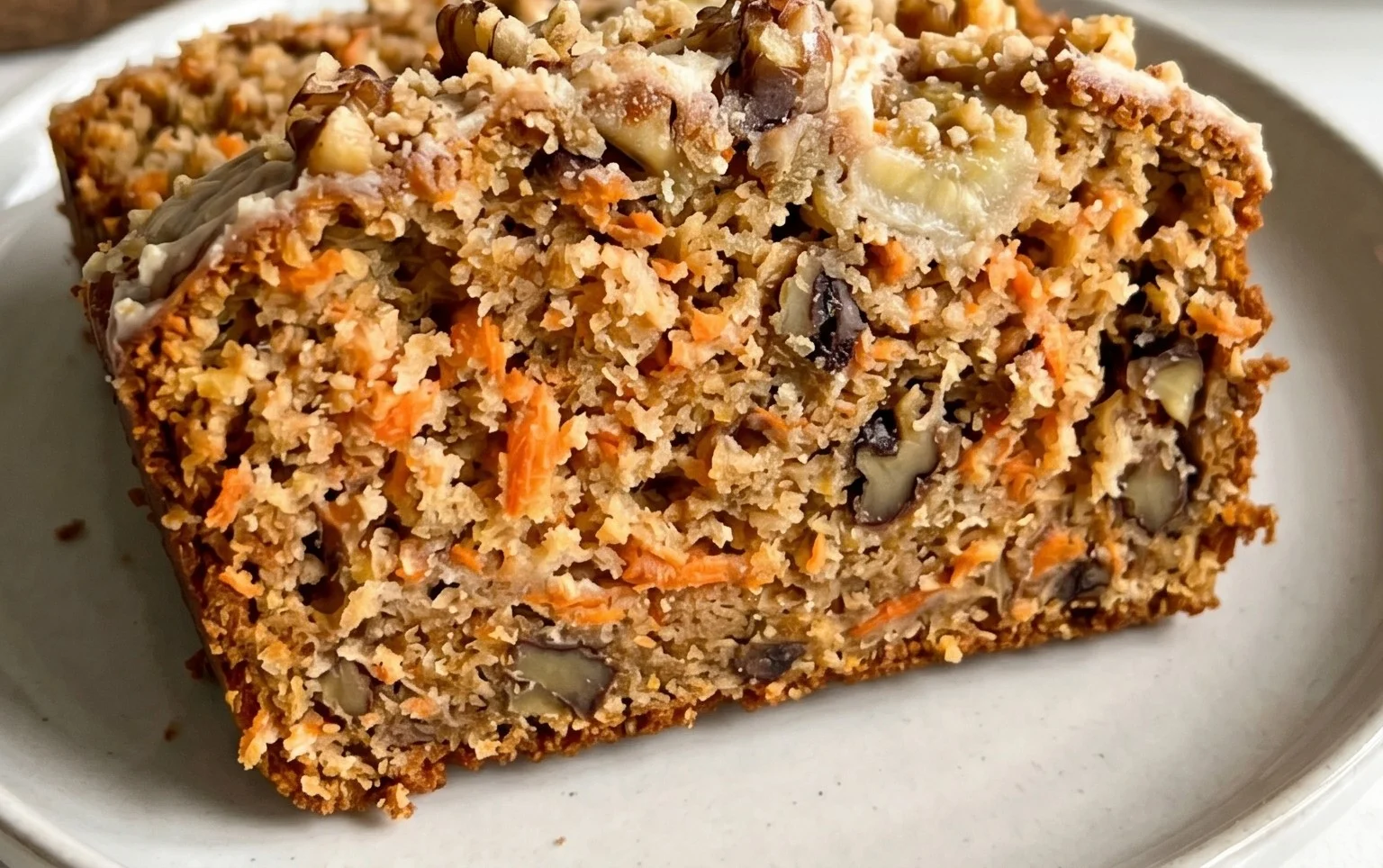 Dairy Free Carrot Cake Banana Bread