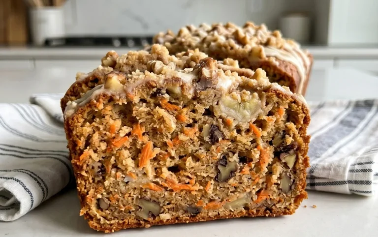 Dairy Free Carrot Cake Banana Bread