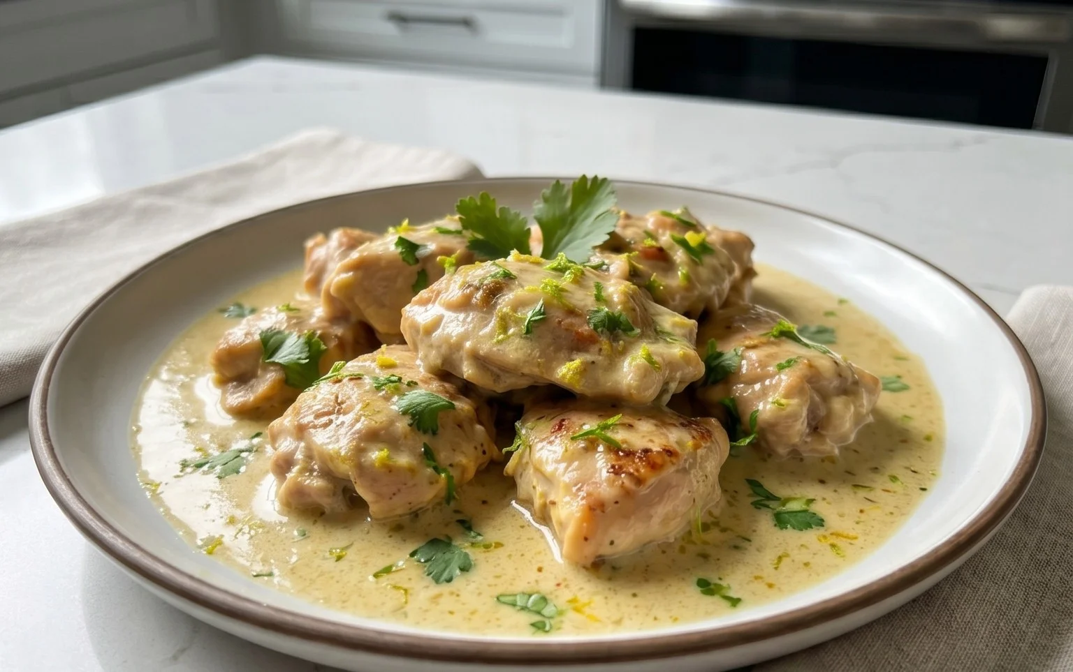 Creamy Coconut Lime Chicken