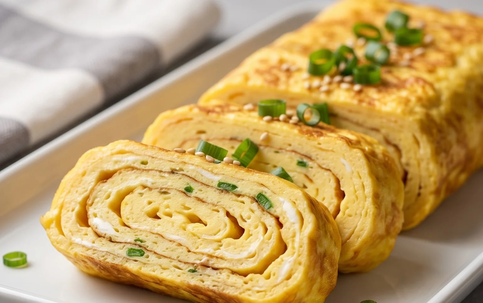 Gyeran Mari (Korean Rolled Omelette)