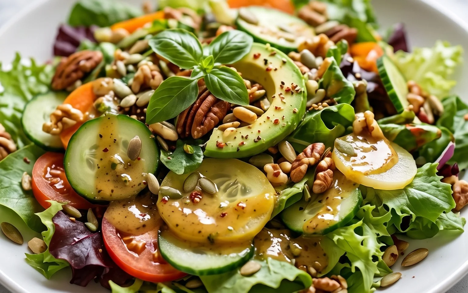 Six Healthy Salad Dressing Recipes