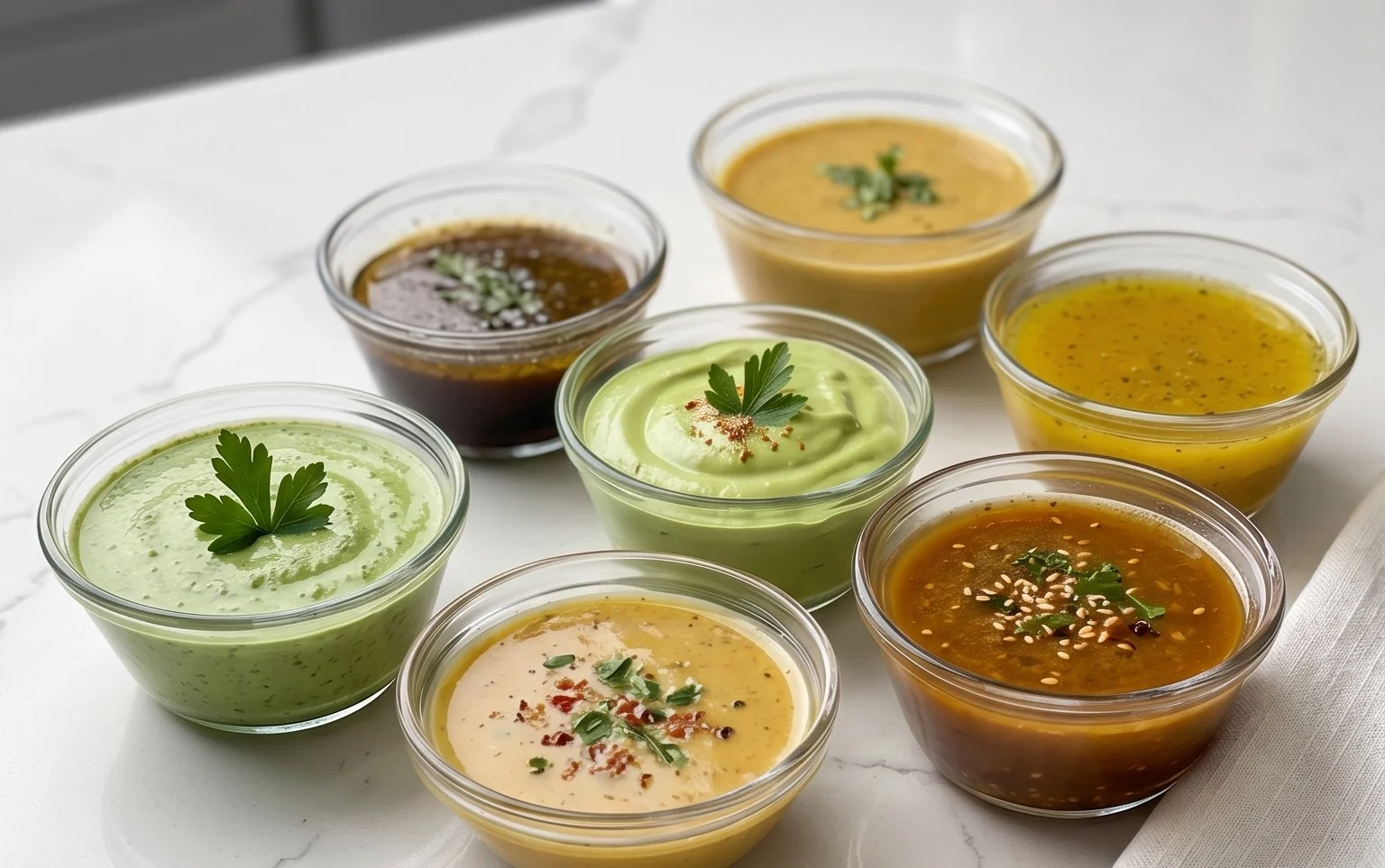 Six Healthy Salad Dressing Recipes