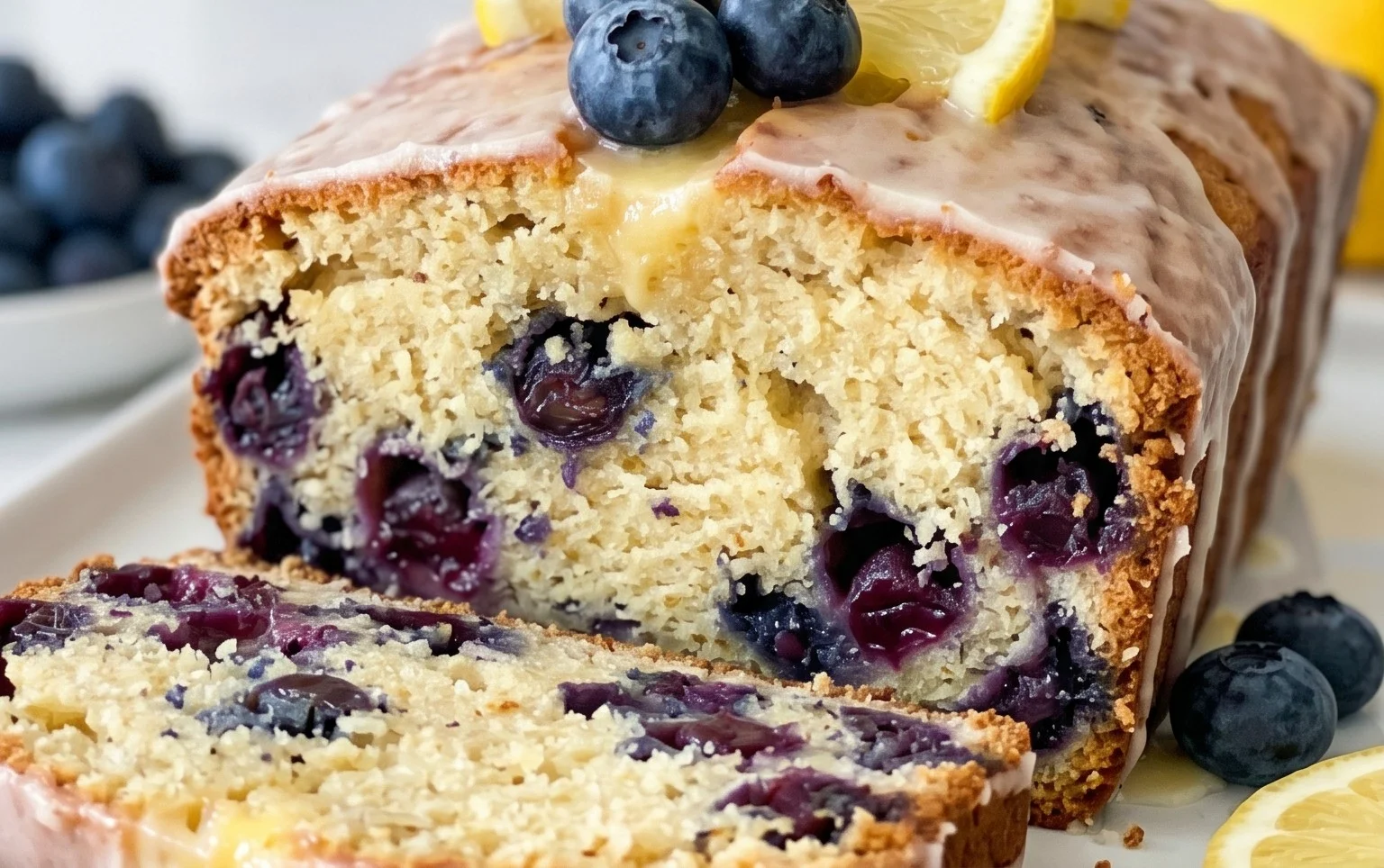 Blueberry and Lemon Loaf