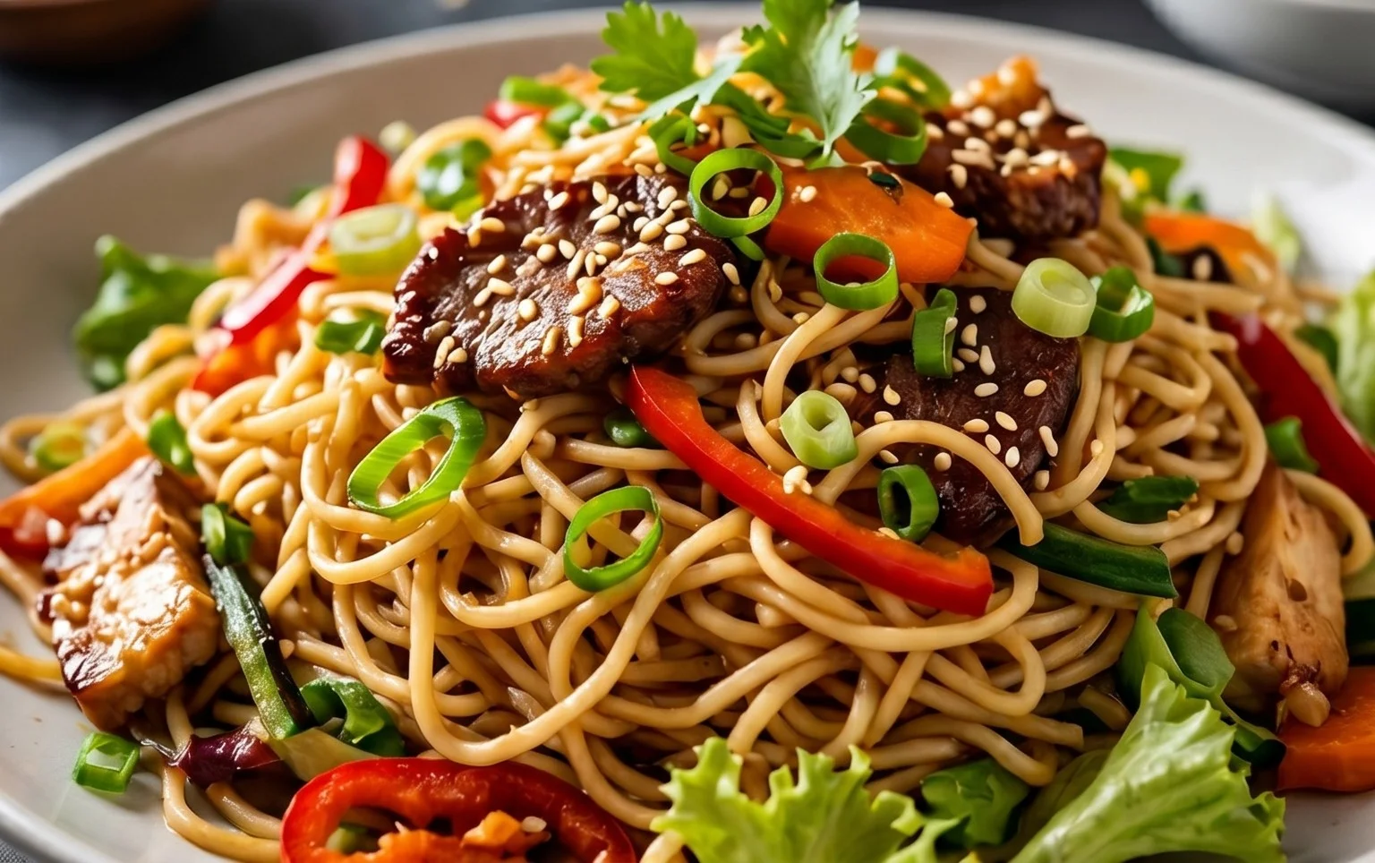 Crunchy Asian Ramen Noodle Salad Recipe