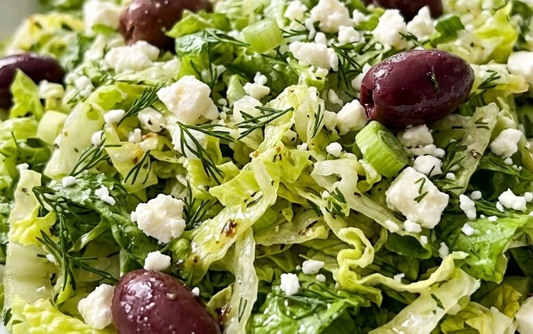 Maroulosalata (Greek Lettuce Salad)