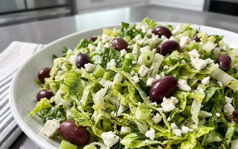 Maroulosalata (Greek Lettuce Salad)