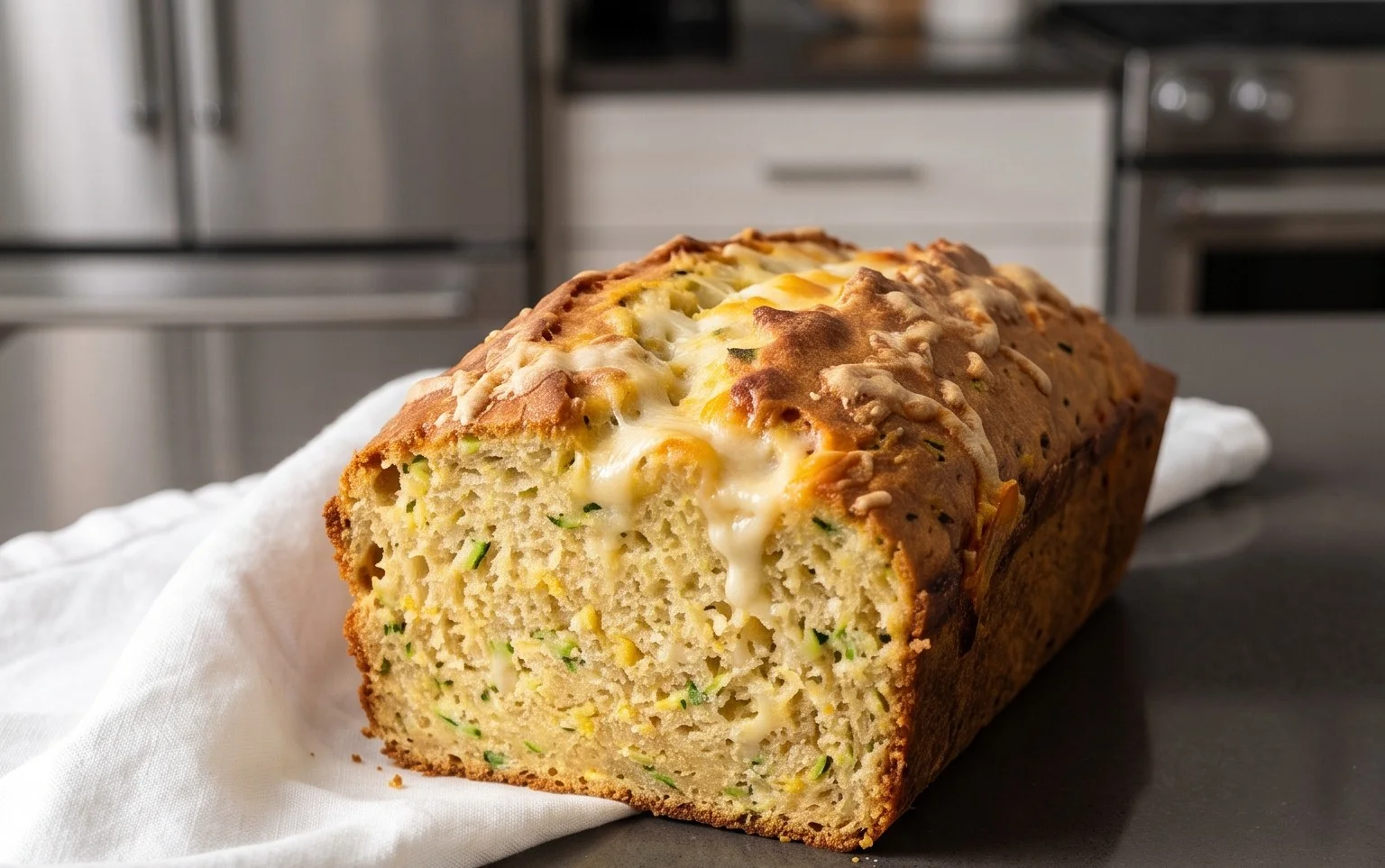 Zucchini Cheese Bread
